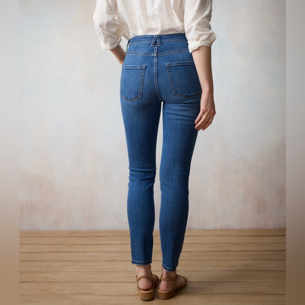NWT LC Lauren Conrad High-waisted Skinny Jeans Size 10 - Picture 2 of 7